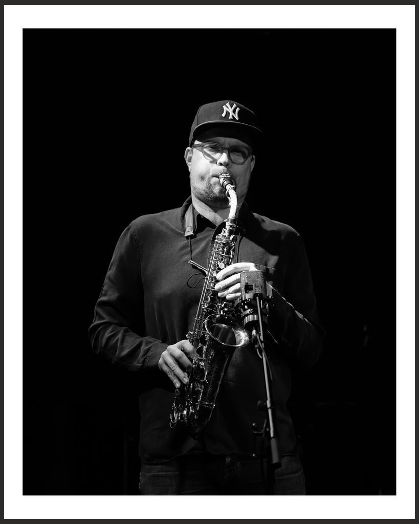 Fabian Rucker beim Kickjazz Festival 2025 © Werner Müller