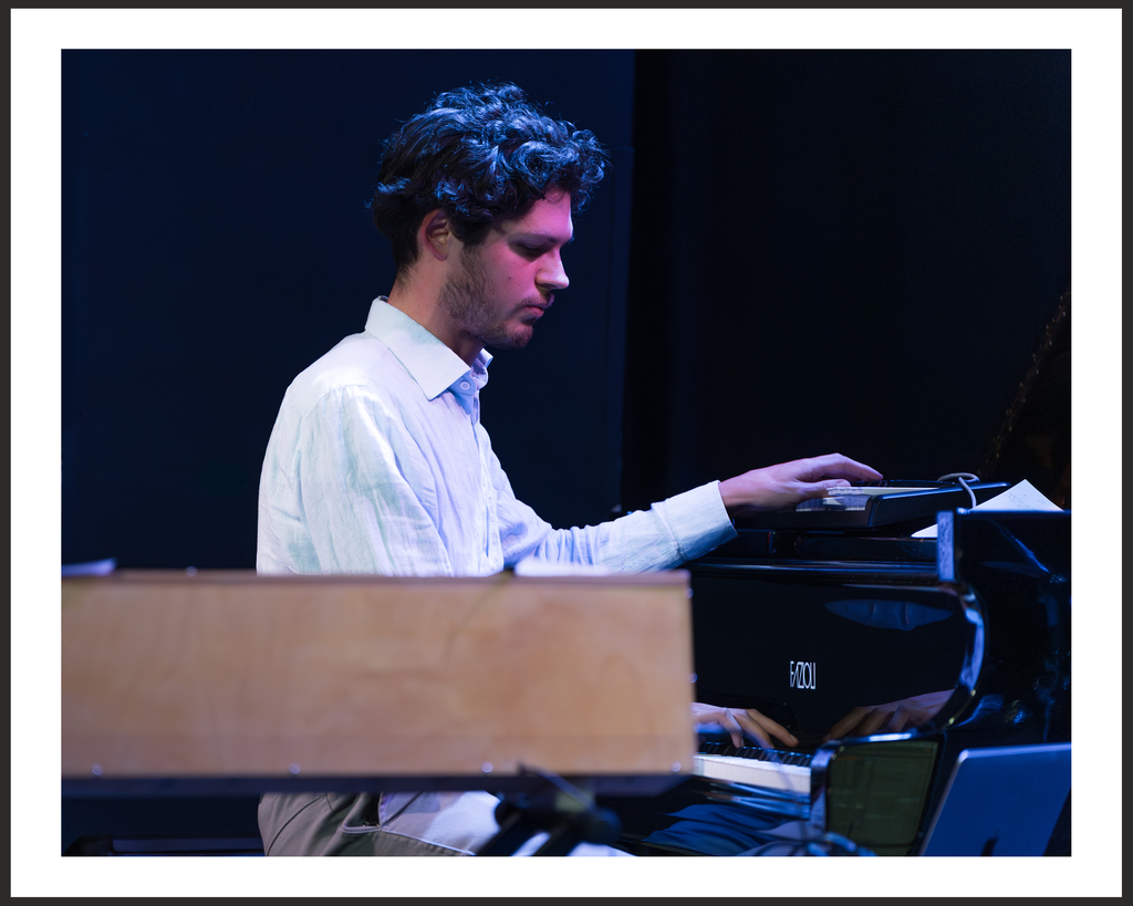 Georg Vogel beim Kickjazz Festival 2025 © Werner Müller