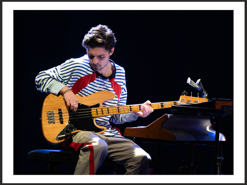 Maximilian Rehrl beim Kickjazz Festival 2025 © Werner Müller