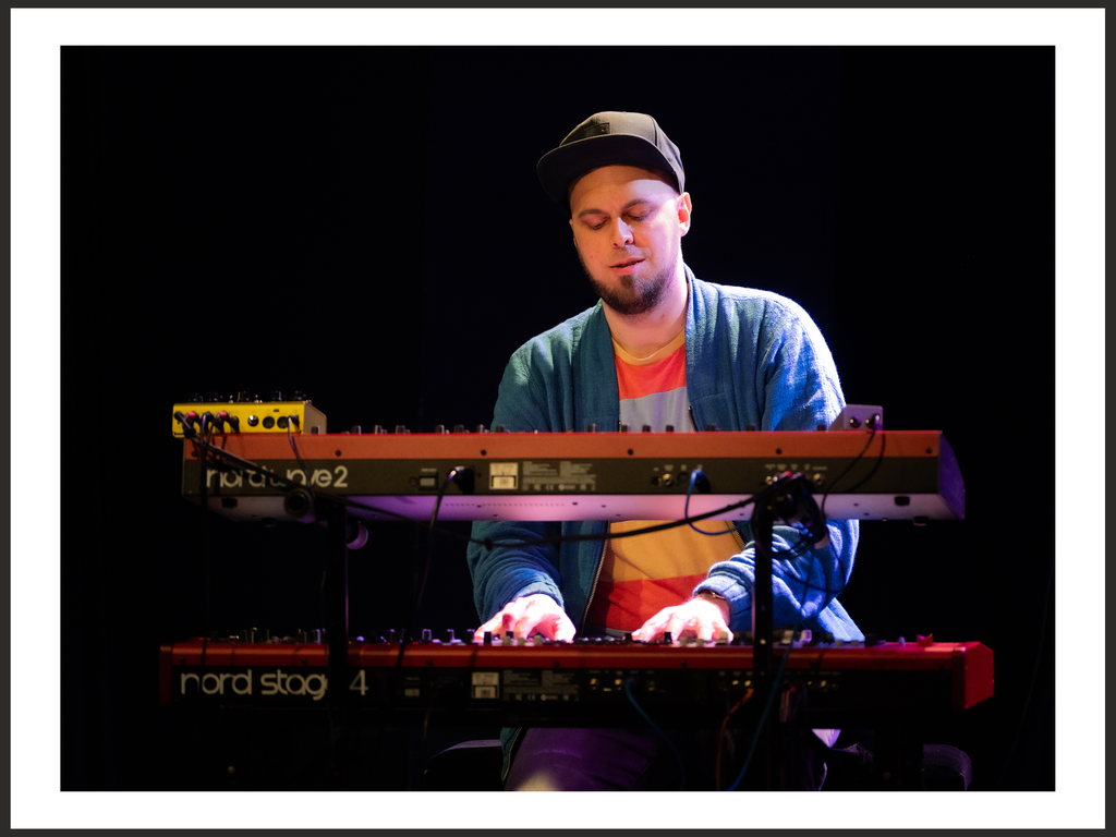 Philipp Nykrin beim Kickjazz Festival 2025 © Werner Müller